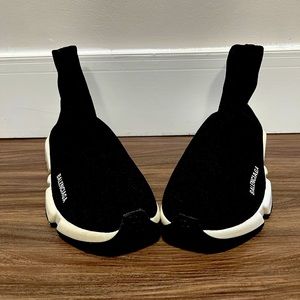 Balenciaga Speed Trainer Black and White Size 42